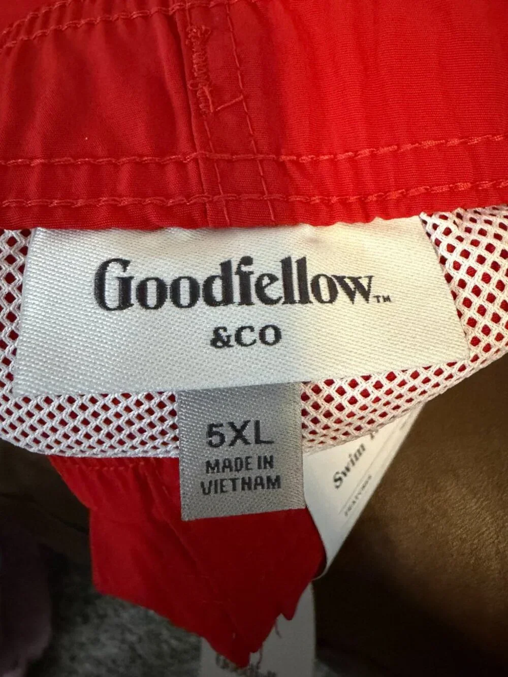 Goodfellow & Co. Men's Swim Trunks |Size 5XL Big & Tall | 7